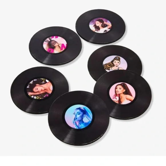 NEW 🎶 Ariana Grande Disc Coaster Bundle - Picture 2 of 5